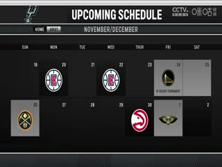 NBA常规赛 灰熊VS马刺 20231119