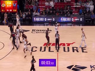 NBA常规赛 湖人VS黄蜂 20240206