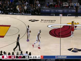 NBA季前赛 老鹰VS热火 20241017